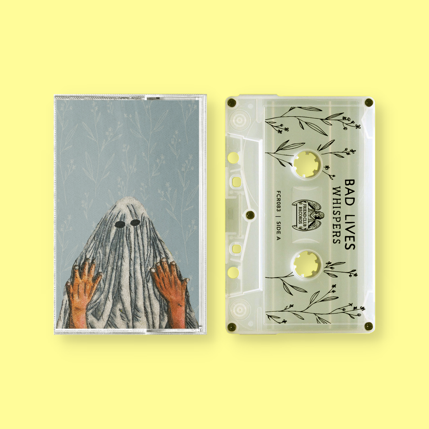 Whispers - Frosted Clear Cassette (Signed)